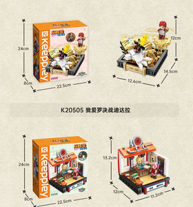 Keeppley Naruto Habitat Scenes (2021) | K20505-20508