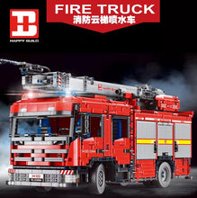 Load image into Gallery viewer, Happy Build Fire Truck | YC23004