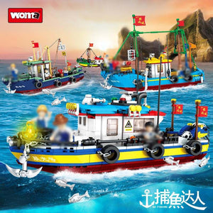 Woma Fishing Boat Series (2021) | C0356-0359