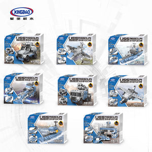 Xingbao Battleship Missouri Set | XB13004 8 in 1
