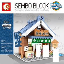 Load image into Gallery viewer, Sembo Block Japanese Food Stalls | 601069- 601074