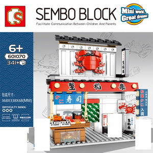 Sembo Block Japanese Food Stalls | 601069- 601074