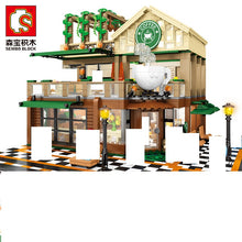 Load image into Gallery viewer, Sembo Block Coffee Shop | 601093