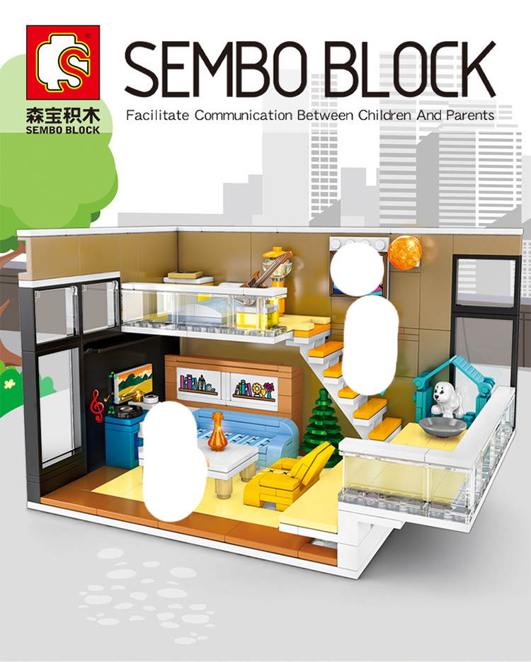 Sembo Block Home Apartment Interior | 601501