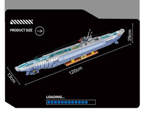 {Panlos} VIIC U-552 Submarine | 628011