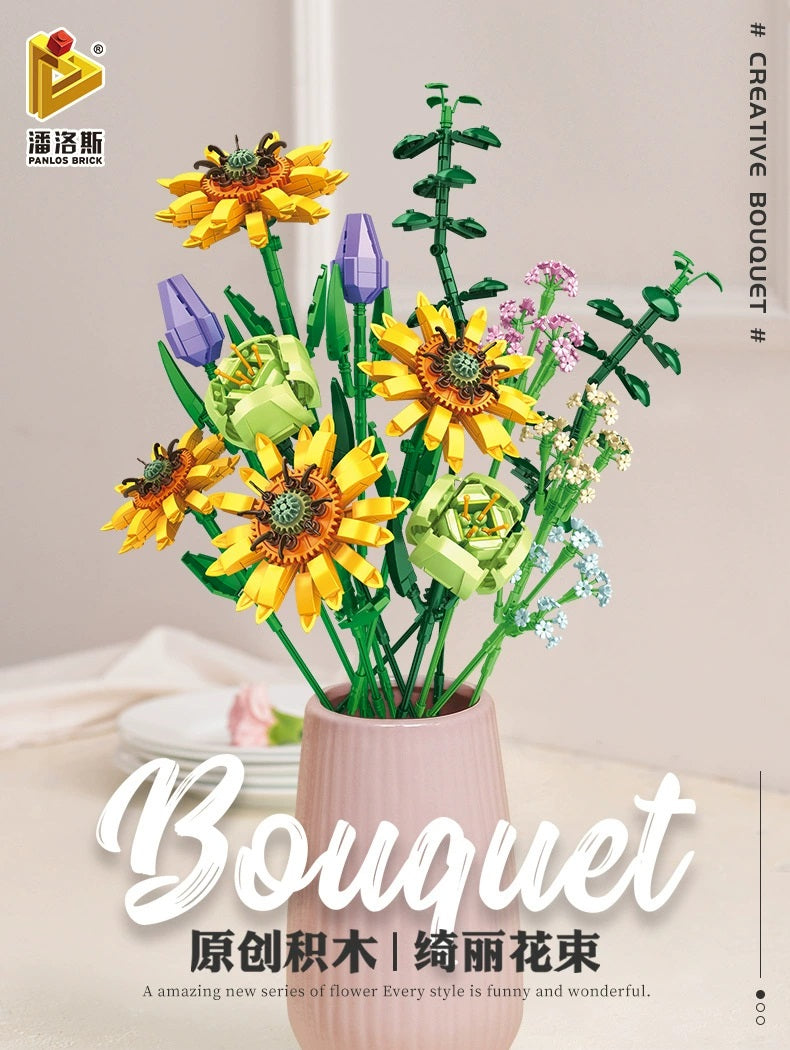 Panlos Sunflower Bouquet Full Set (2022) | 655007