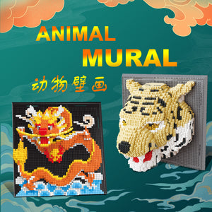 DAIA Animal Murals (nano block size) | 668-73-78