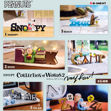 Load image into Gallery viewer, Re-ment Snoopy Collection of Words 2 | Collectible Toy Set