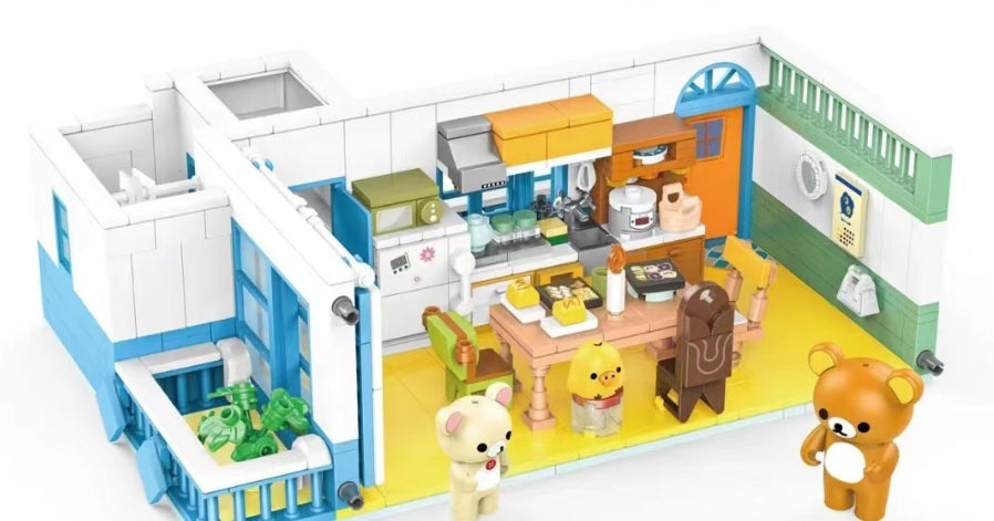 リラックマ レゴおもちゃ 海外限定 かおるさんの家セット