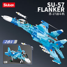 Load image into Gallery viewer, Sluban 2in1 Fighter Jets (2021) | B0985 and B0986