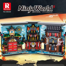 Load image into Gallery viewer, {Reobrix} Ninja World Book Nook | 66029