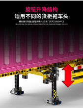 Load image into Gallery viewer, Xinyu (Happy Build) Pink Container Trailer | QC013