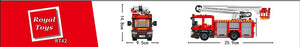 Royal Toys Hong Kong Fire Engine Hydraulic Platform | RT42