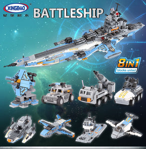 Xingbao The Universe Battleship 8 in 1 |XB13001