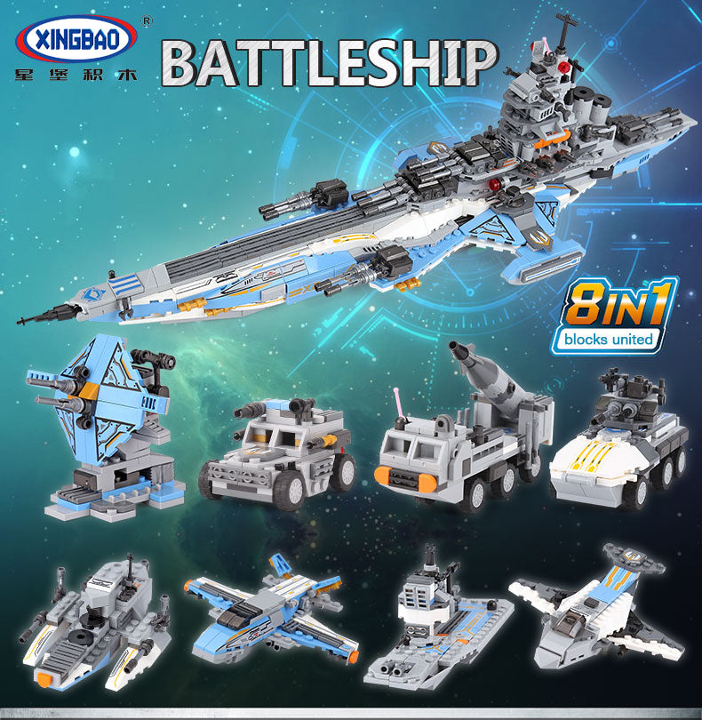 The Universe Battleship 8 in 1 – BrickMeUpScottie