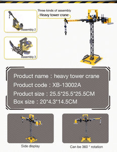 Xingbao The Giant Excavator Set 8 in 1 | XB13002