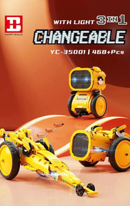 {Happy Build} 3 in 1 Robot | YC35001