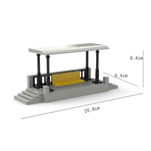 Load image into Gallery viewer, MOC Train Accessories Platforms and Tracks