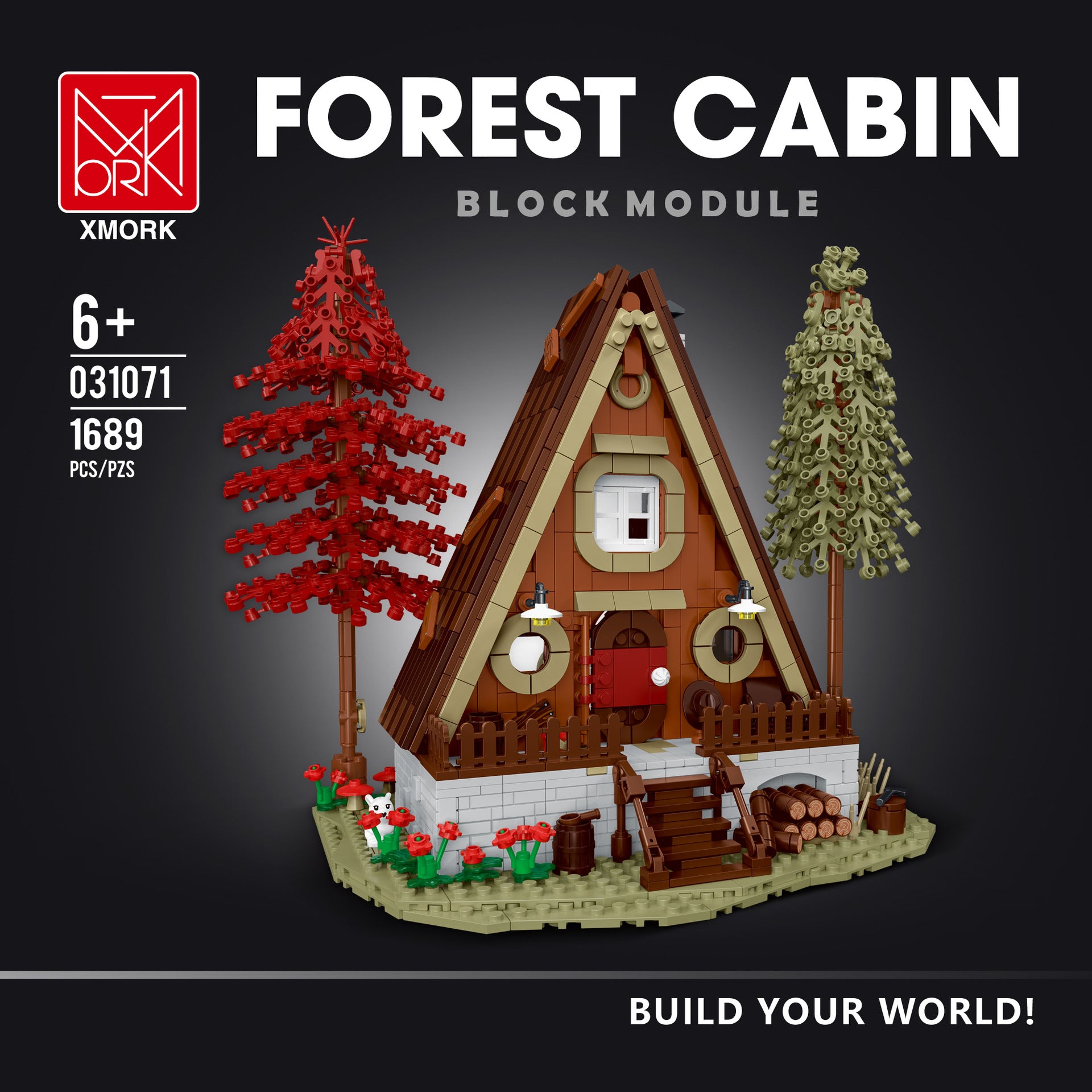 Mork Forest Cabin Series | 031071/ 031073 – BrickMeUpScottie
