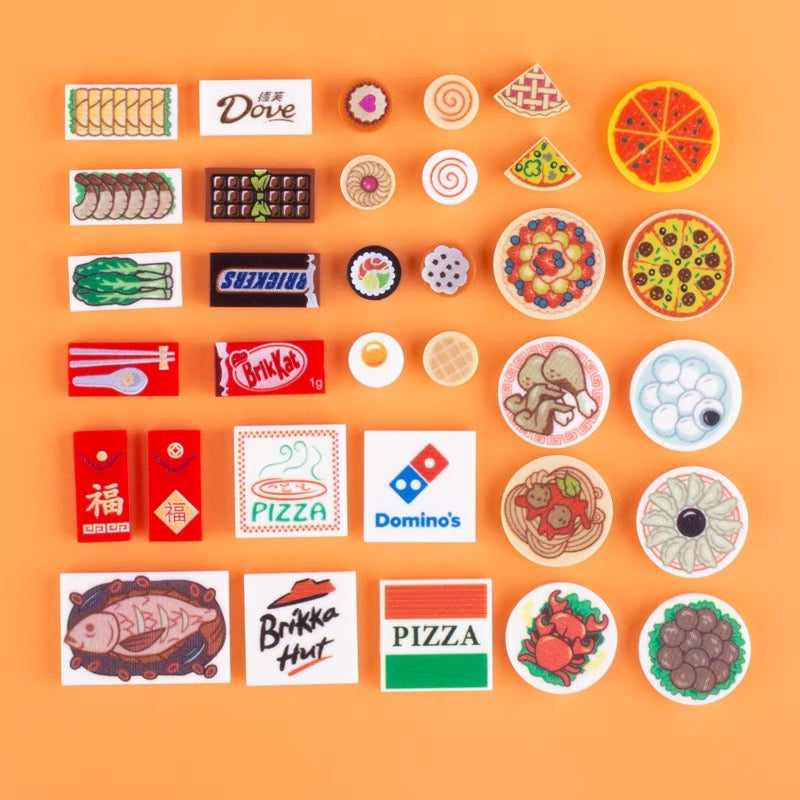 Lego food accessories cheap