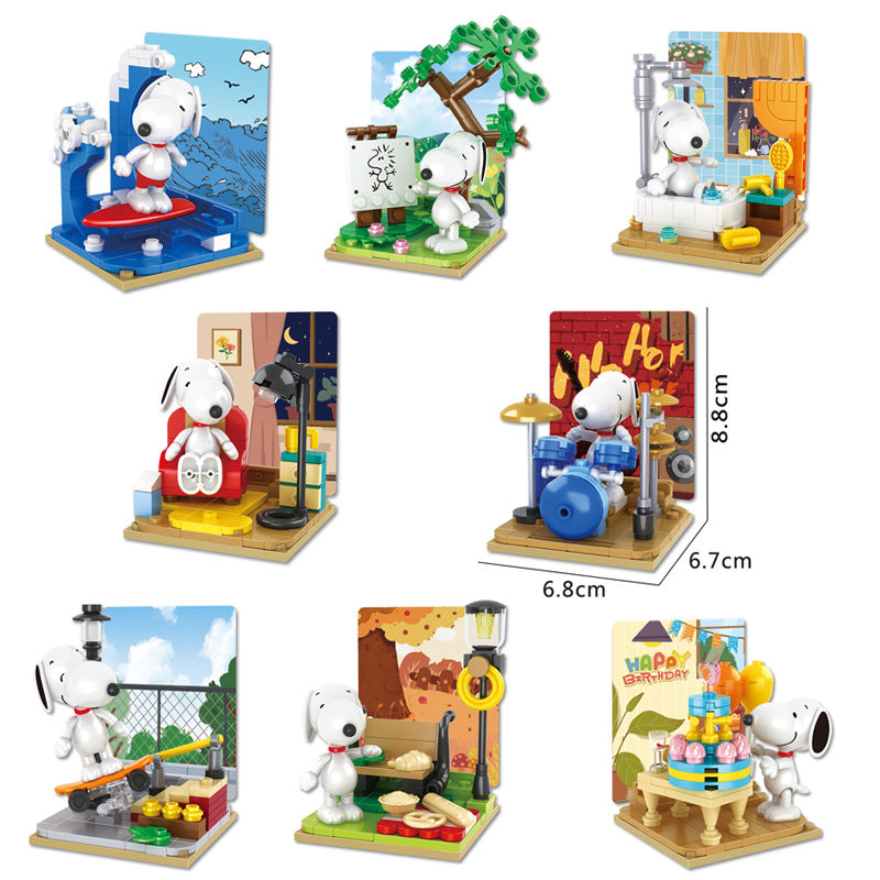 Hsanhe Snoopy Figure Sets | S001