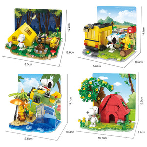 Hsanhe Snoopy Diorama Sets | S002,S007-S009