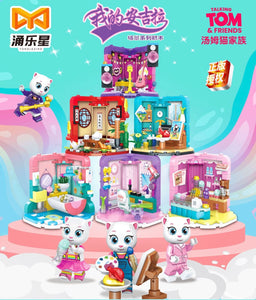 {YONGLEXING} Talking Tom and Friends Room Series | 99004 - 06