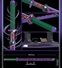 Load image into Gallery viewer, DK Demon Slayer Nichirin Katana Butterfly Sword | DK1511