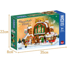 Load image into Gallery viewer, Zhegao Gingerbread House (mini bricks) | DZ6025