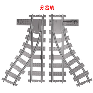 MOC Train Accessories Platforms and Tracks