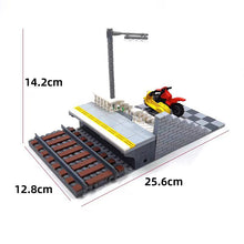 Load image into Gallery viewer, MOC Train Accessories Platforms and Tracks