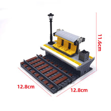 Load image into Gallery viewer, MOC Train Accessories Platforms and Tracks