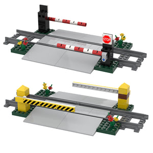 MOC Train Accessories Platforms and Tracks