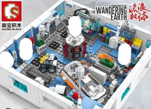 Sembo Block The Wandering Earth Space Station |107021-107024