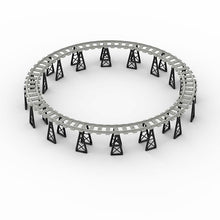 Load image into Gallery viewer, MOC Train Accessories Platforms and Tracks