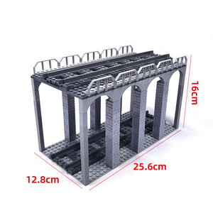 MOC Train Accessories Platforms and Tracks