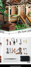 Load image into Gallery viewer, Fun Whole Wood Cabin Retro House | FH9001