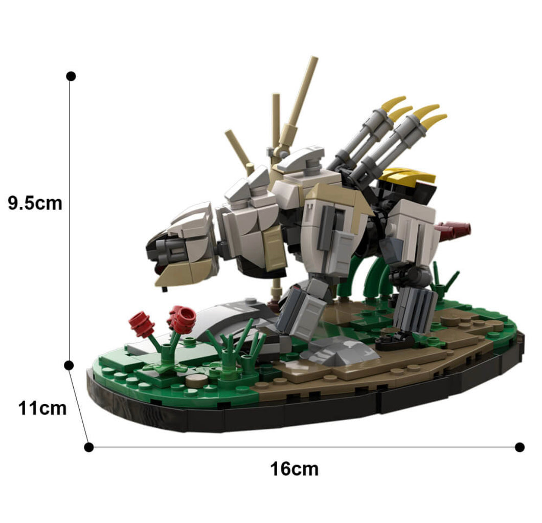 MOC Sawtooth with Stand | GOBRICKS 115168