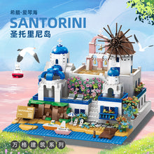 Load image into Gallery viewer, Wange Santorini Architecture | 6230