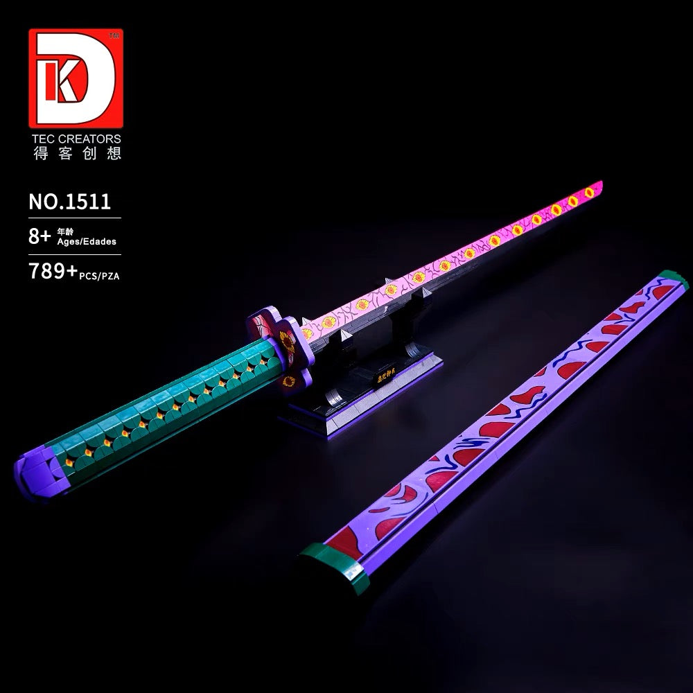 DK Demon Slayer Nichirin Katana Butterfly Sword | DK1511