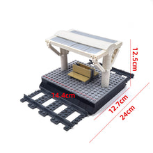 Load image into Gallery viewer, MOC Train Accessories Platforms and Tracks