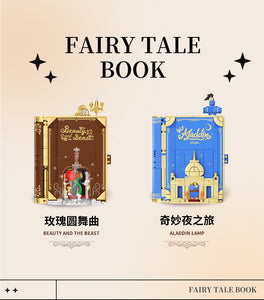 Wekki Fairy Tale Town Books Series 2 - Aladdin and Beauty and the Beast |