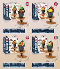 Load image into Gallery viewer, Sembo Block Sushi Set |601407-601410, 601414 and 601415