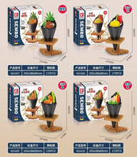 Load image into Gallery viewer, Sembo Block Sushi Set |601407-601410, 601414 and 601415