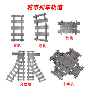 MOC Train Accessories Platforms and Tracks