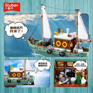 {Sluban} Fishing Boat Series | 1118-1119