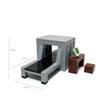 Load image into Gallery viewer, MOC Train Accessories Platforms and Tracks