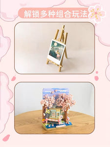 {Wekki} Sakura Train Picture Frame | 516004 (Limited)