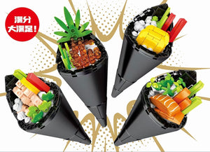Sembo Block Sushi Set |601407-601410, 601414 and 601415
